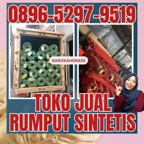 0896-5297-9519 (Bu Diana), Jual Rumput Sintetis Medan Pulau Rakyat