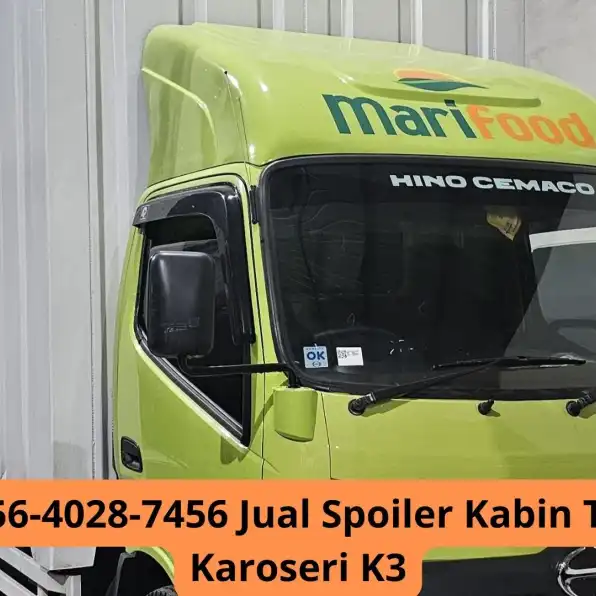 Modern 0856-4028-7456 Jual Spoiler Kabin Truk Kendal Karoseri K3