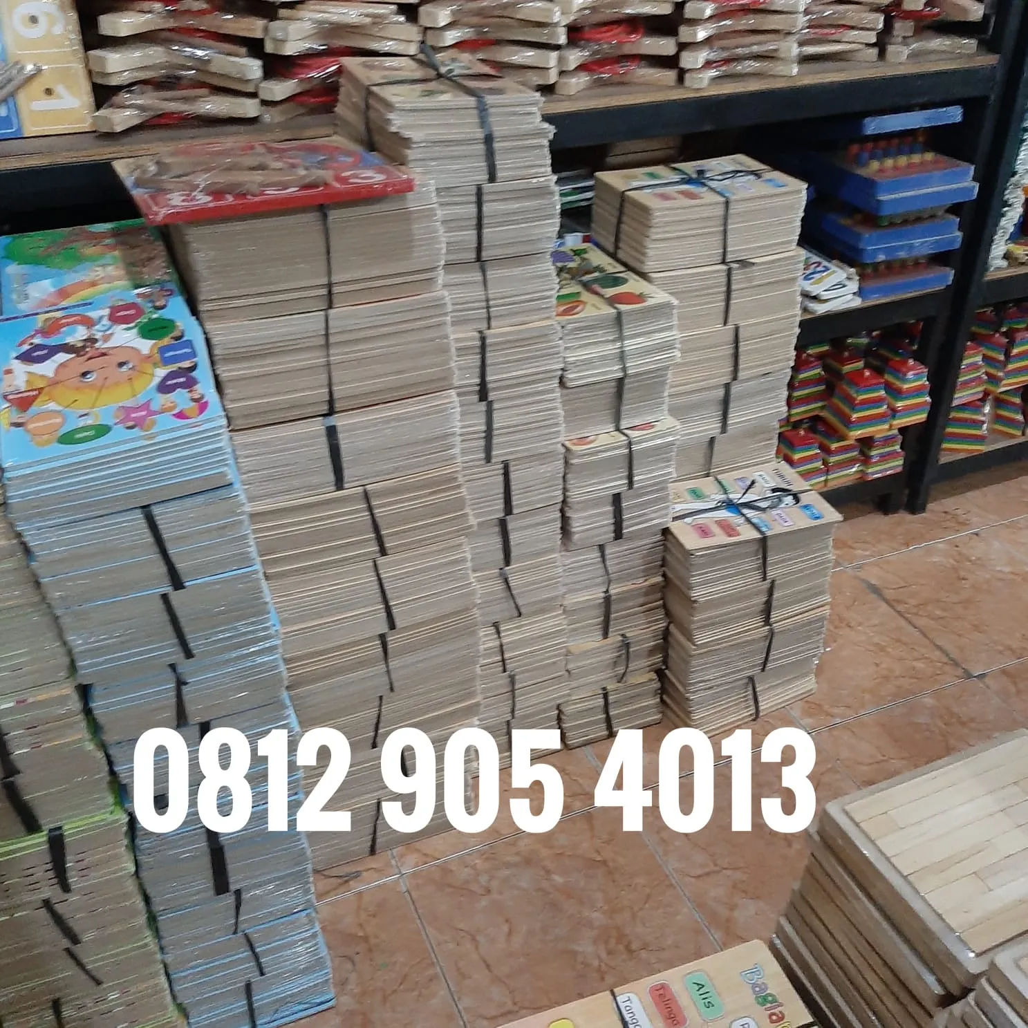 jual puzzle kayu edukasi anak jakarta 2025 murah cod