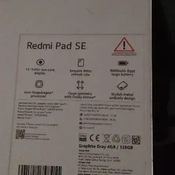 tablet redmi pad SE