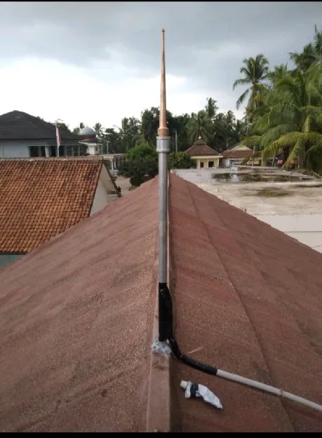 Toko pemasangan penangkal petir konvensional & Radius Murah Berkualitas