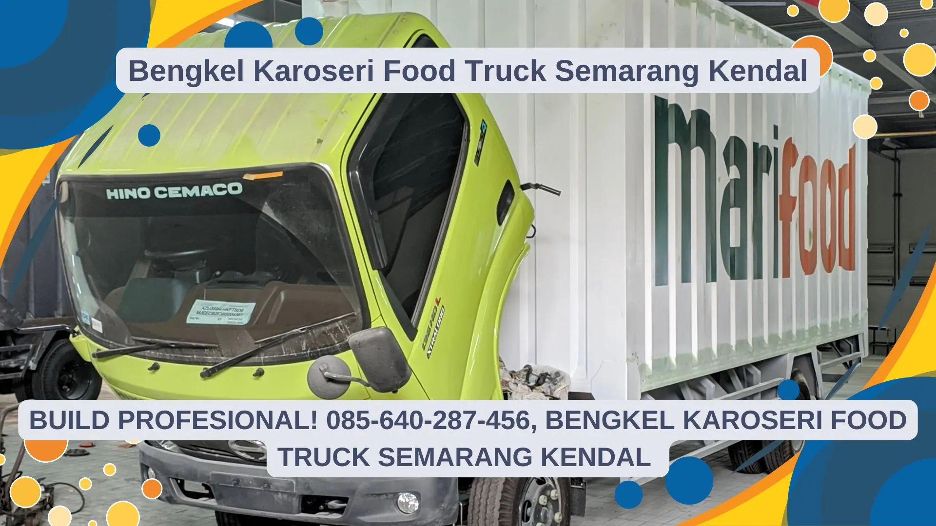 Build Profesional, Bengkel Karoseri Food Truck Semarang Kendal