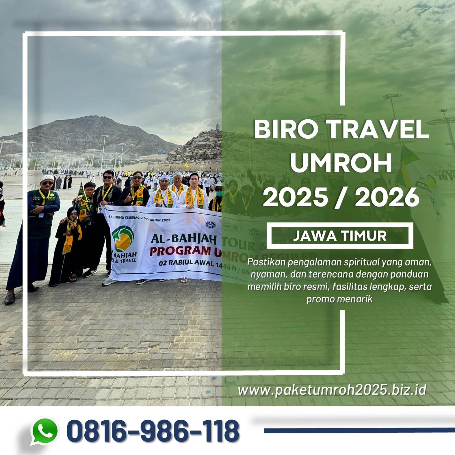 Perjalanan Ibadah Bersama Travel Umroh Syawal 2025 Kromengan Malang AL Bahjah