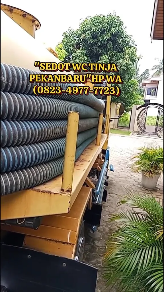 Layanan sedot WC di Pekanbaru