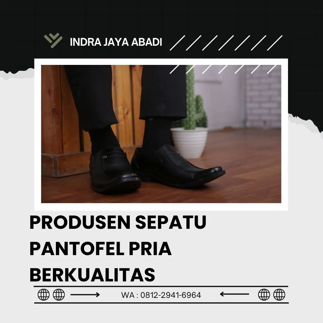 Pusat Sepatu Pantofel Pria Berkualitas Way Kanan,Lampung