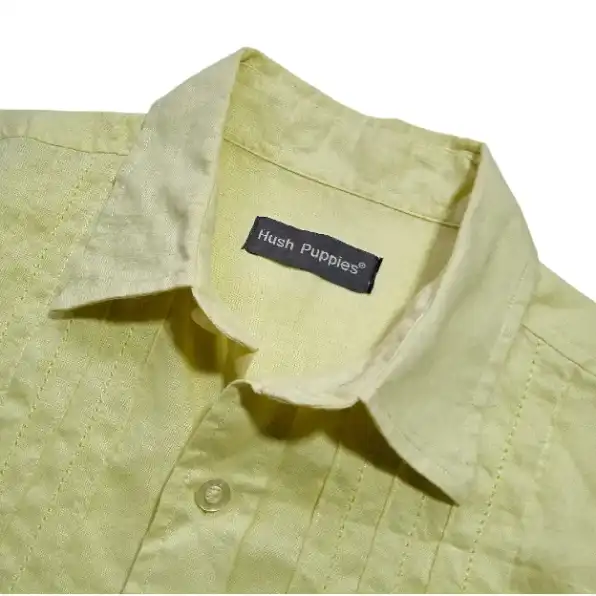 Boxy Shirt Linen by Hush Puppies