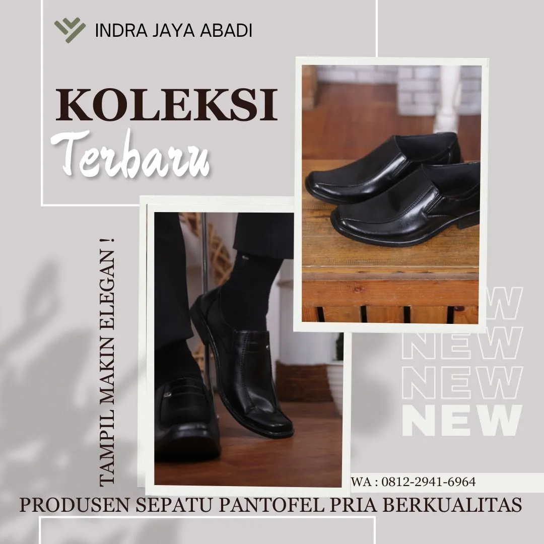 Produsen Sepatu Pantofel Pria Berkualitas Lampung Utara, Lampung