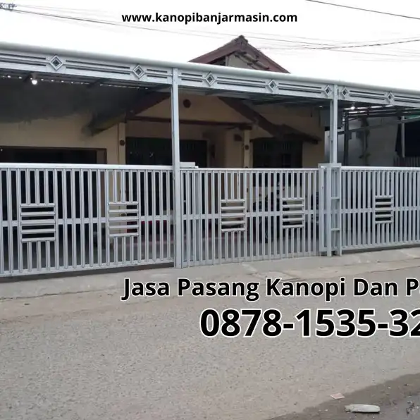 (TERMURAH), jasa pasang kanopi terdekat Kota Banjarmasin