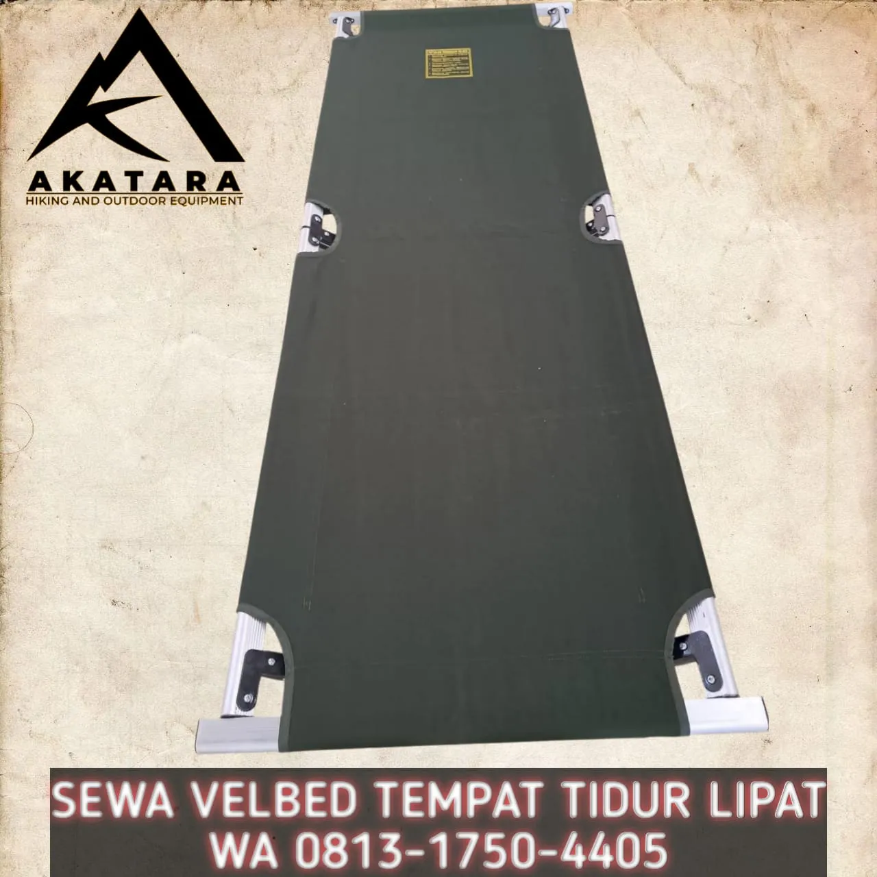 TERLENGKAP O8I3-I75O-44O5 WA, Sewa Rental Velbed TNI