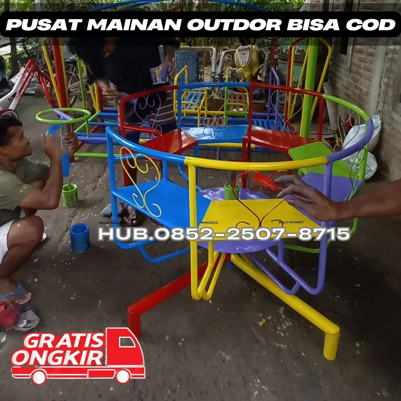 Gambar Ayunan Besi Dan Jungkat Jungkit Kec Prajurit Kulon Kota Mojokerto