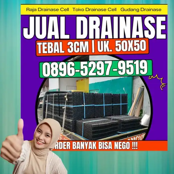 0896-5297-9519 (Bu Diana), Gudang Drainage Cell Padang Koto Besar