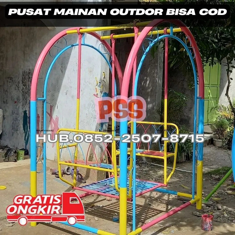 Contoh Ayunan Besi Custom Dan Perosotan Anak Kec Busungbiu Buleleng bali