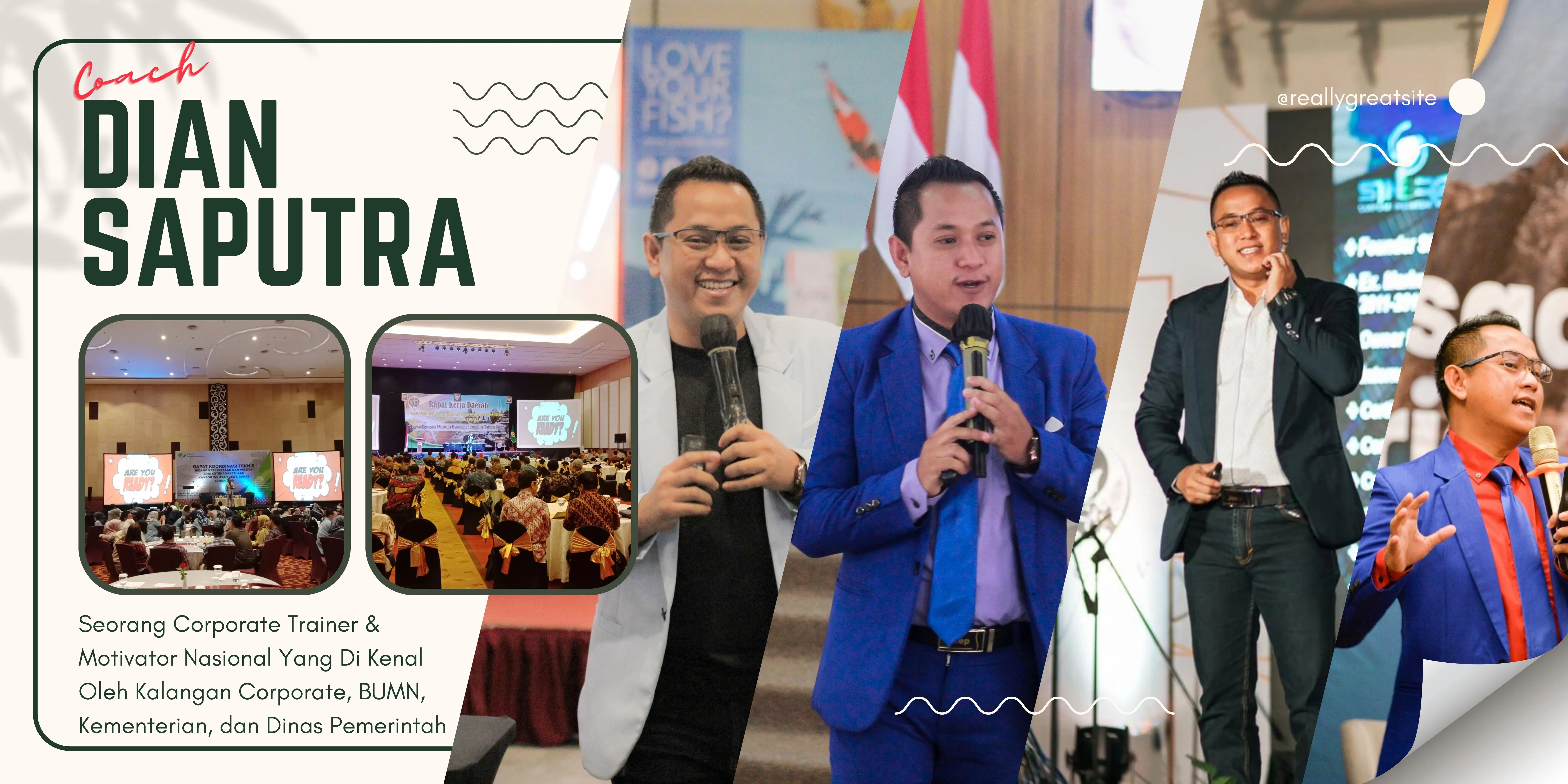 MOTIVATOR Sarangan, LUCU & PROFESIONAL, Coach Dian Saputra