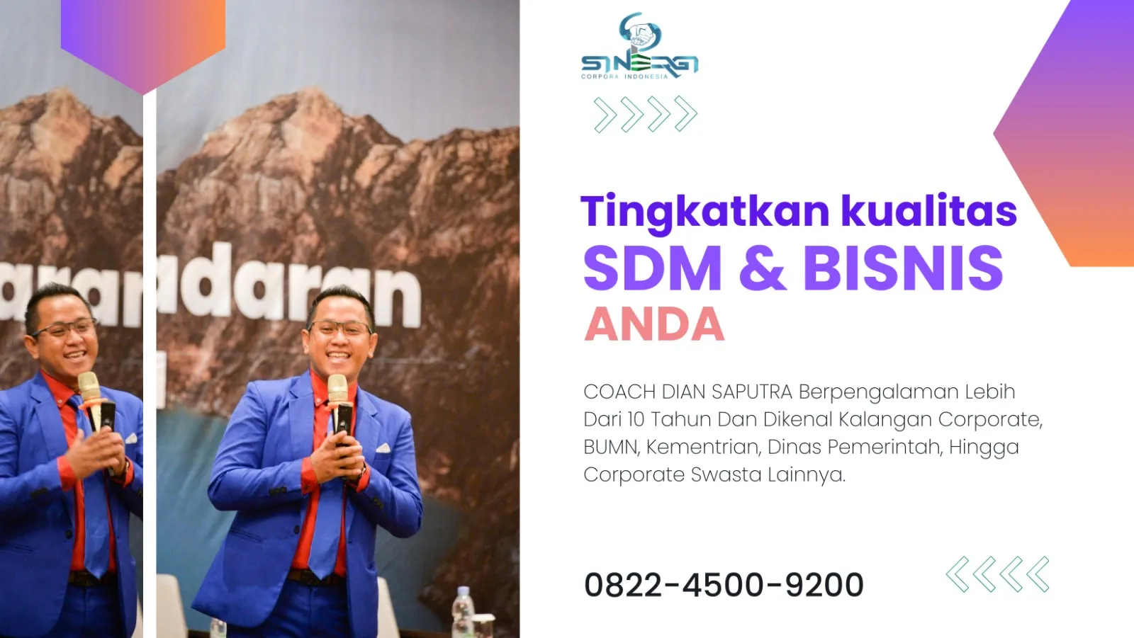 Trainer Motivator Yogyakarta, Terpercaya & Solutif, Dian Saputra