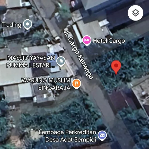 Dijual 8,15 are, Jl. Cargo Kenanga Samping GOR MERPATI Ubung Kaja Denpasar