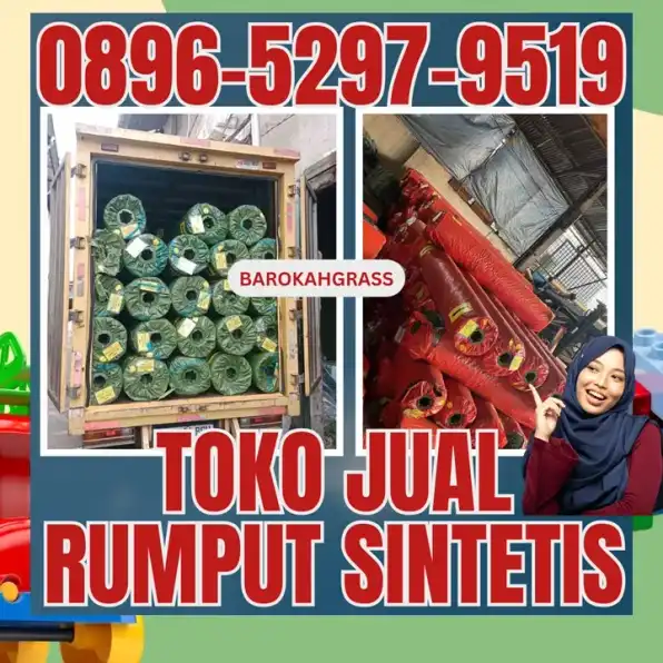 0896-5297-9519 (Bu Diana), Tempat Jual Rumput Sintetis Riau Kuantan Singingi Logas Tanah Darat