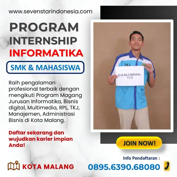 Hub 0895-6390-68080, Info Magang Jurusan Informatika Universitas Ma Chung Malang