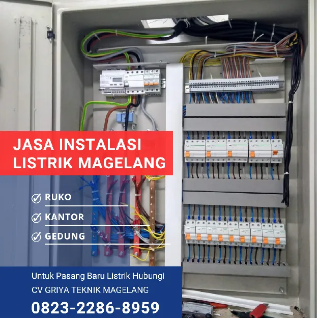 Tukang Listrik Magelang,Instalasi, Service, & Perbaikan Profesional 0823,2286,8959