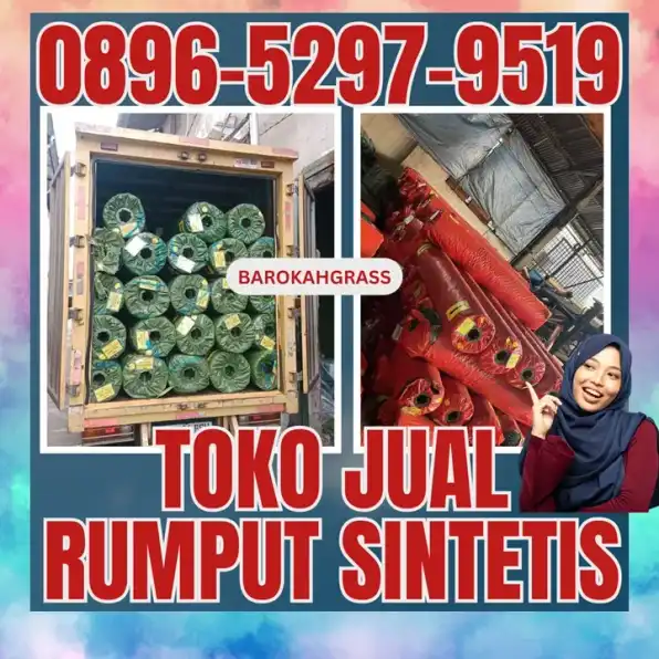 0896-5297-9519 (Bu Diana), Jual Rumput Sintetis Riau Pelalawan Bunut