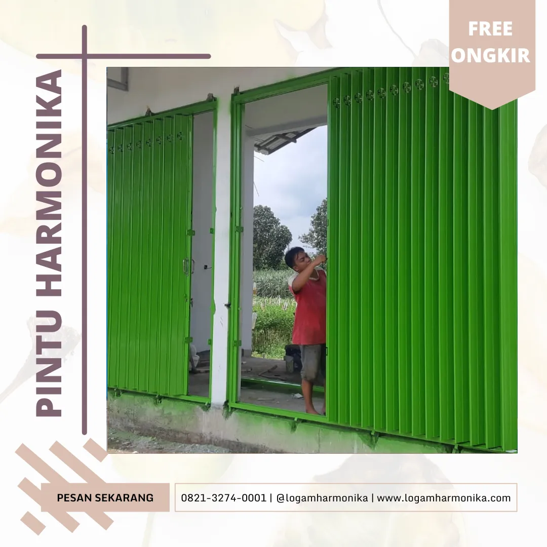 Jual Pintu Harmonika Jawa timur