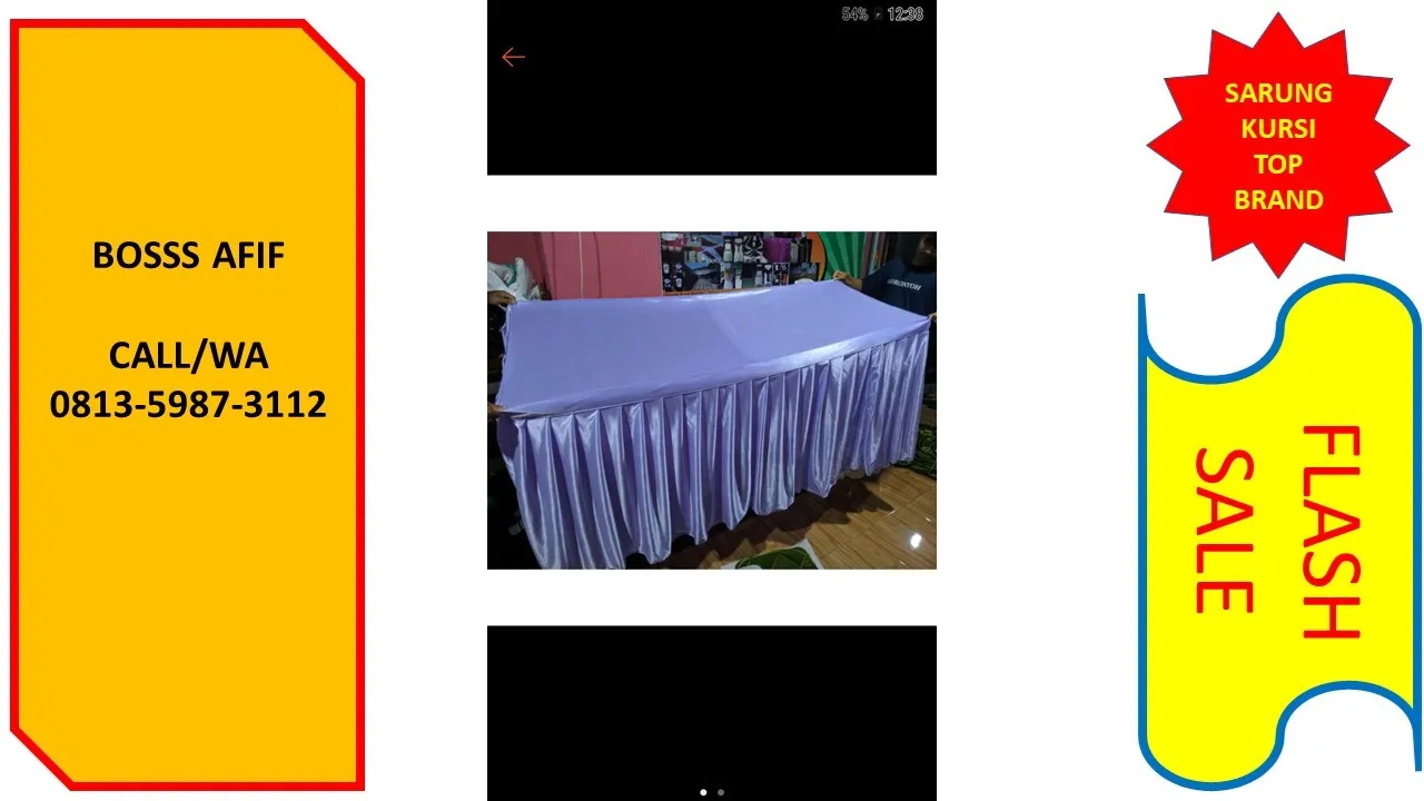 Jual Sarung Kursi Tangerang Selatan
