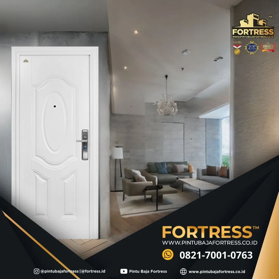 TERKINI..!! WA 0821 7001 0763 (FORTRESS) Pintu Minimalis Baja Ringan Motif Kayu Di Ciamis