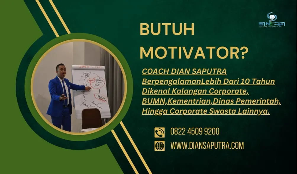 Motivator Medan, Terpercaya & Solutif, Dian Saputra