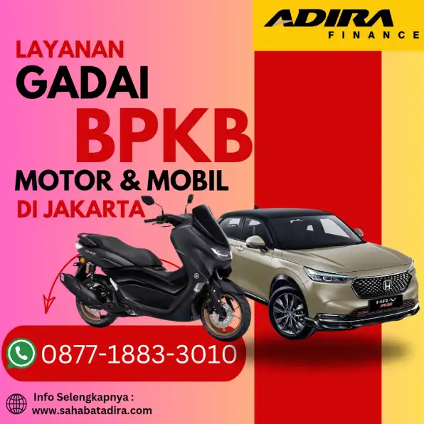 0877-1883-3010, Gadai BPKB Adira Bandung