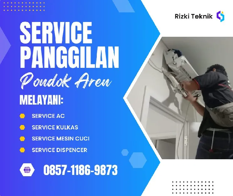 Service AC Pondok Kacang, Cepat Profesional & Bergaransi