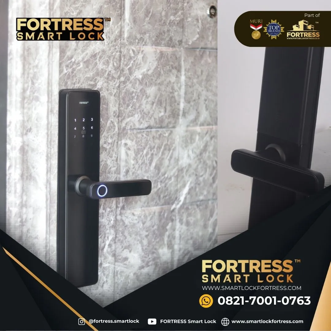 (FORTRESS) Smart Lock Double Door Di Landak