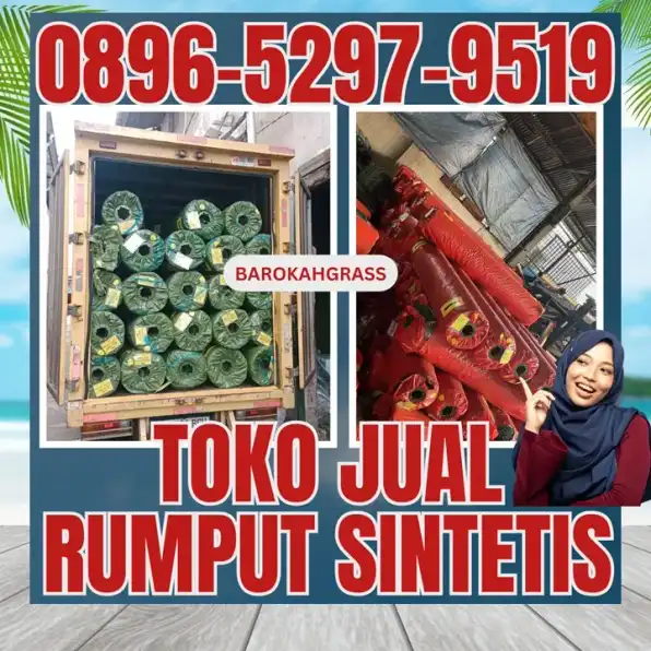 0896-5297-9519 (Bu Diana), Jual Rumput Sintetis Makassar Bone Lappariaja