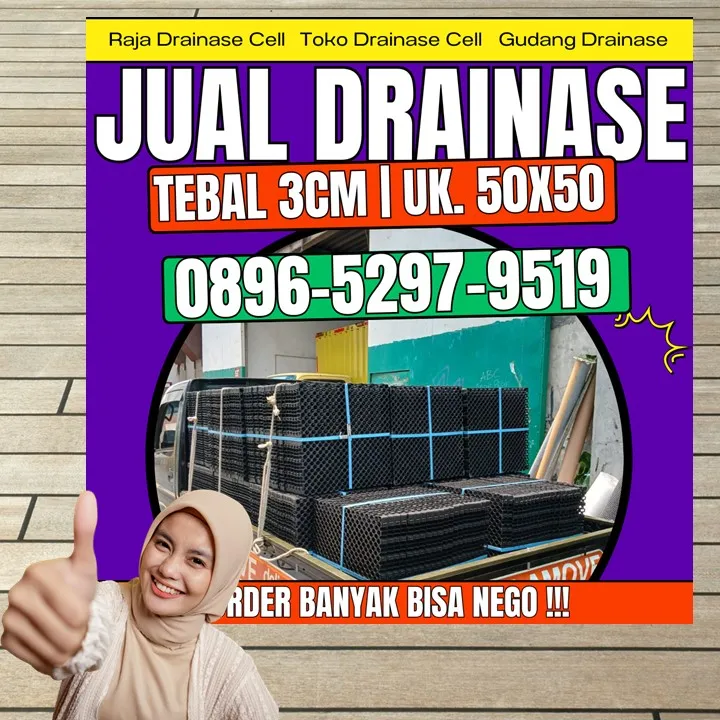 896-5297-9519 (Bu Diana) Toko Drainage Cell Medan Tugala Oyo - Barokah Grass