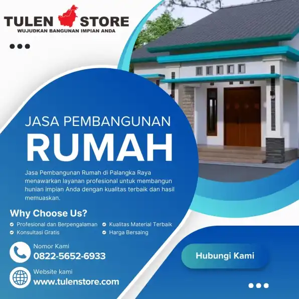 WA 0822 5652 6933 Jasa Pembangunan Rumah di Palangka Raya