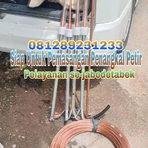 Pengalaman pemasangan penangkal petir Pamanukan Subang