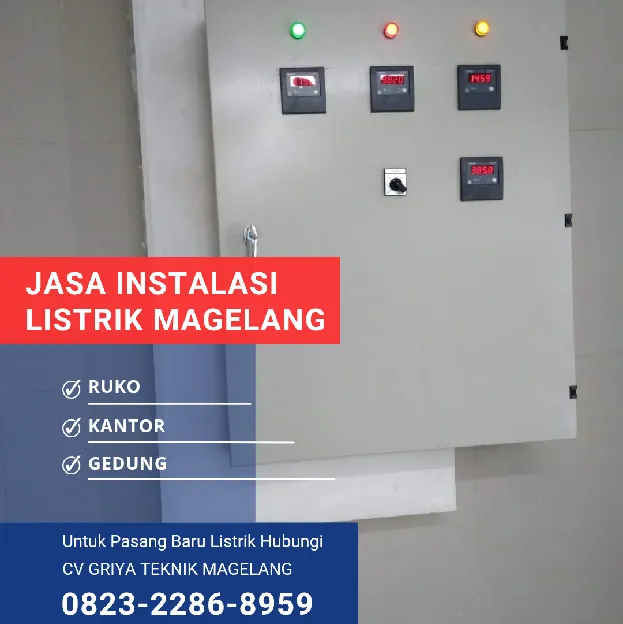 Layanan Instalasi Listrik Magelang,Cepat & Bergaransi 0823,2286,8959