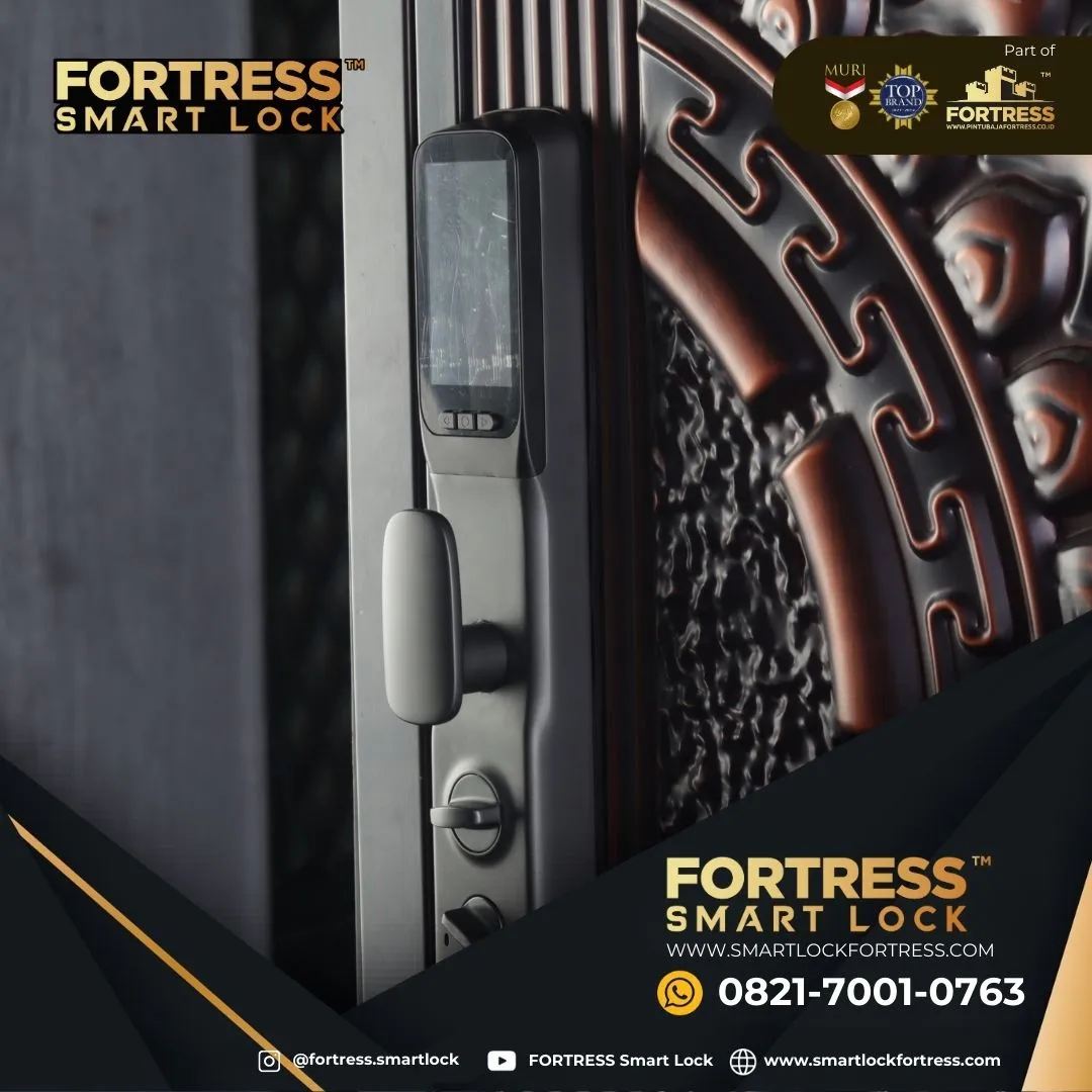 (FORTRESS) Smart Door Lock Using Fingerprint Sensor Di Palu