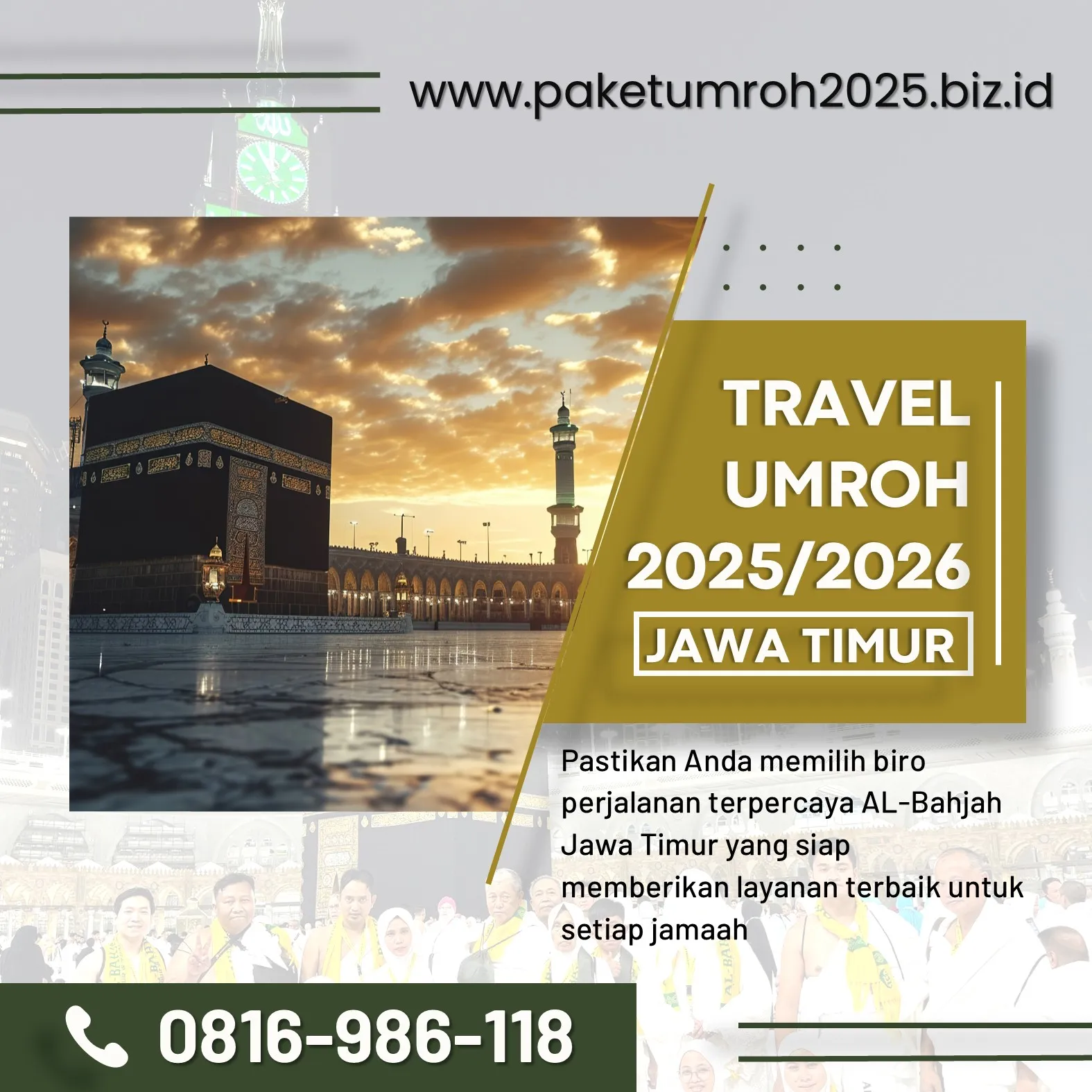 Travel Umroh Ramadhan 2025 Tulangan Sidoarjo AL Bahjah