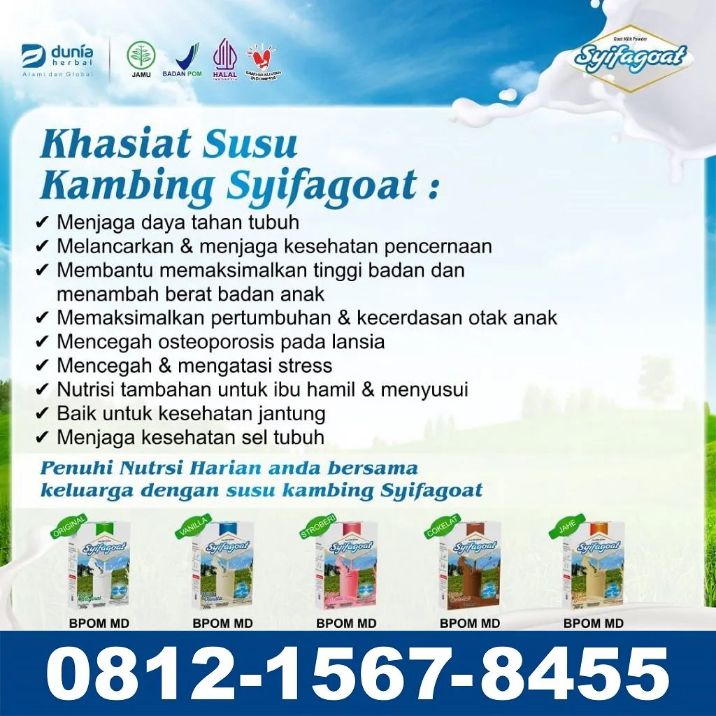 0812-1567-8455 Supplier Susu Kambing Etawa Syifagoat Di Blora Boyolali Brebes