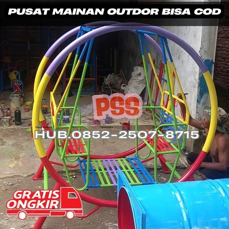 Contoh Ayunan Besi Custom Dan Perosotan Anak Kec Kerambitan Tabanan Bali