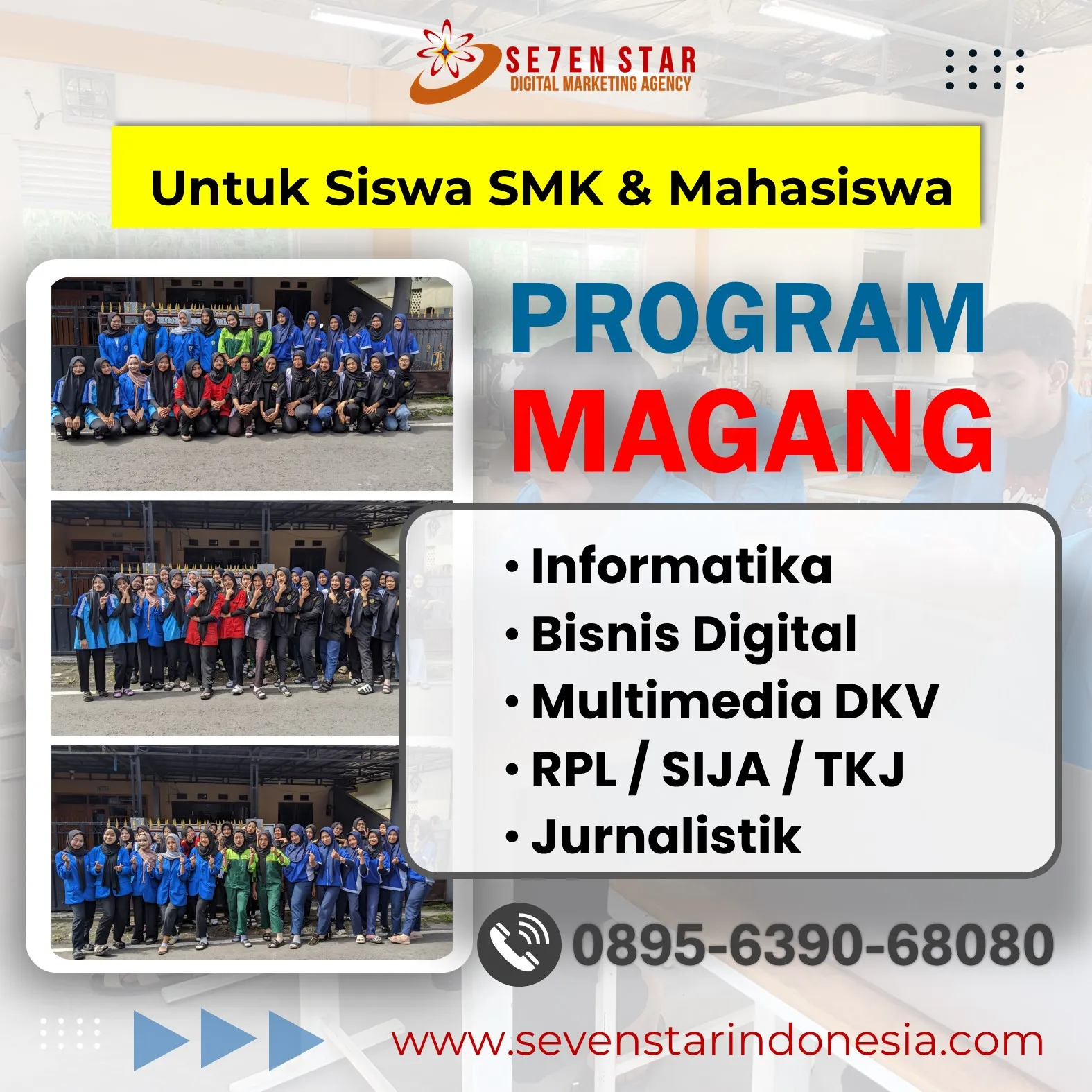 Tempat PKL SMK Informatika di Malang dengan Program Relevan Industri