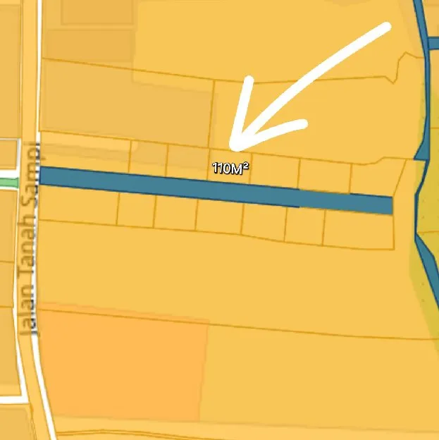 Tanah 1,1 are, Jl. Tanah Sampi Dalung Kerobokan Kaja Kuta Utara