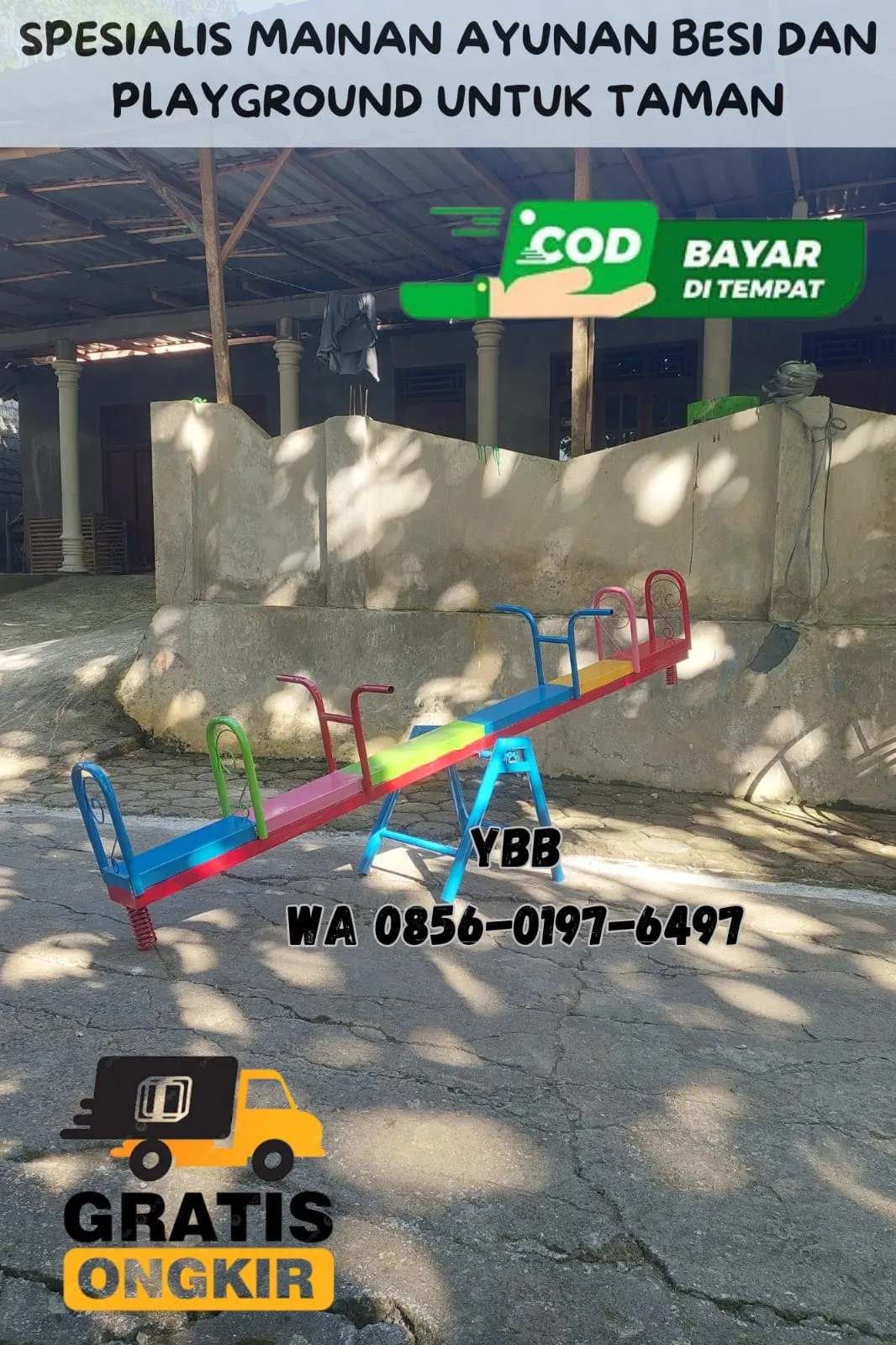 TERLENGKAP Produsen Playground outdoor dan Ayunan Besi Model Bulat untuk taman Bisa riques di Blora