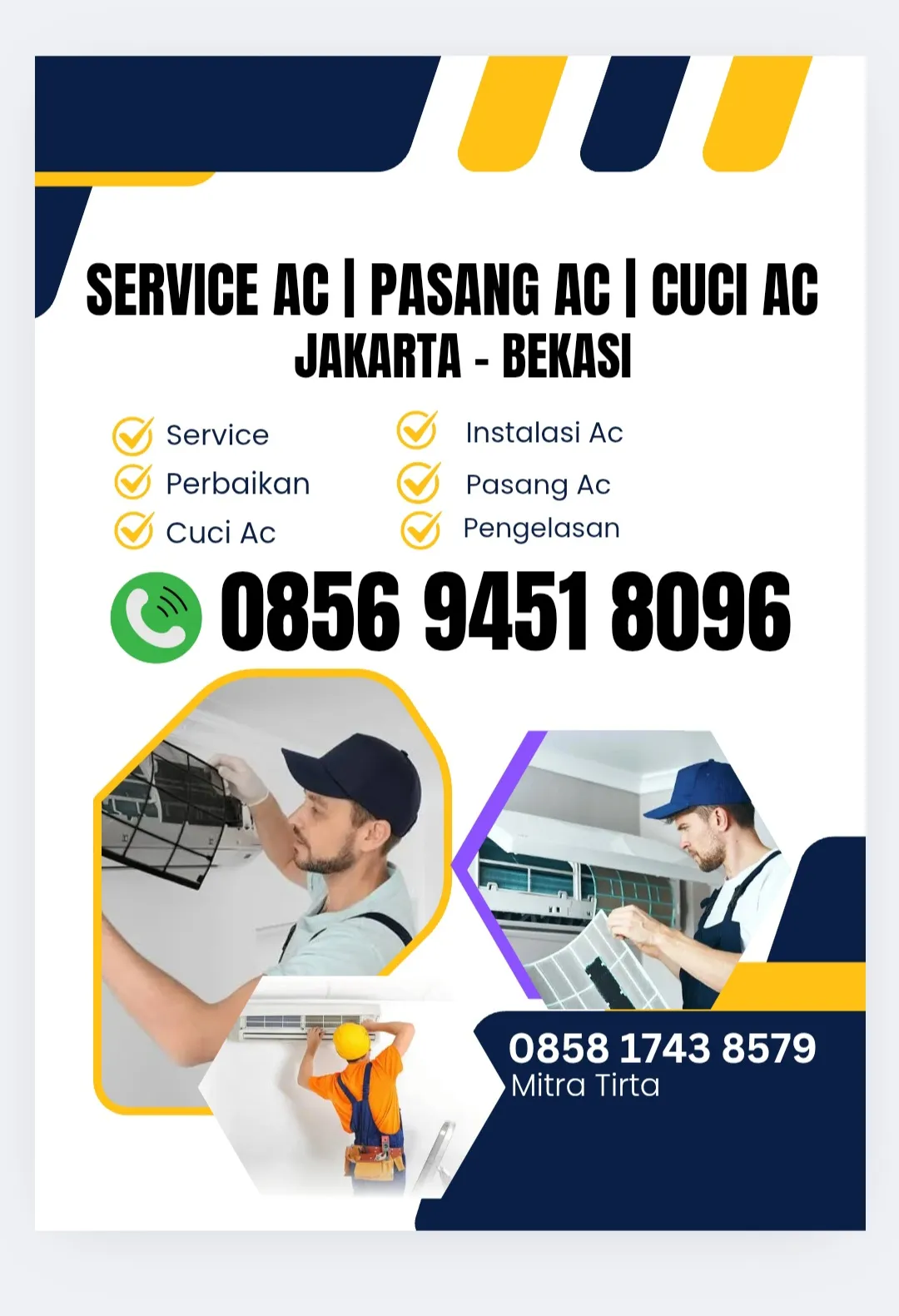 W.A 0856 9451 8096 Service Ac Dan Cuci Ac Cipinang Besar Selatan Jakarta Timur