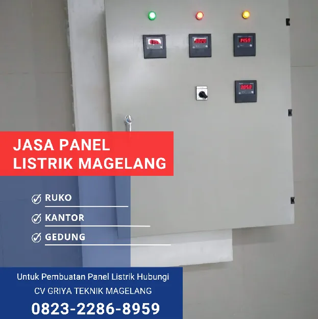 Bengkel Panel Listrik Magelang, Jasa Pembuatan & Maintenance 0823,2286,8959