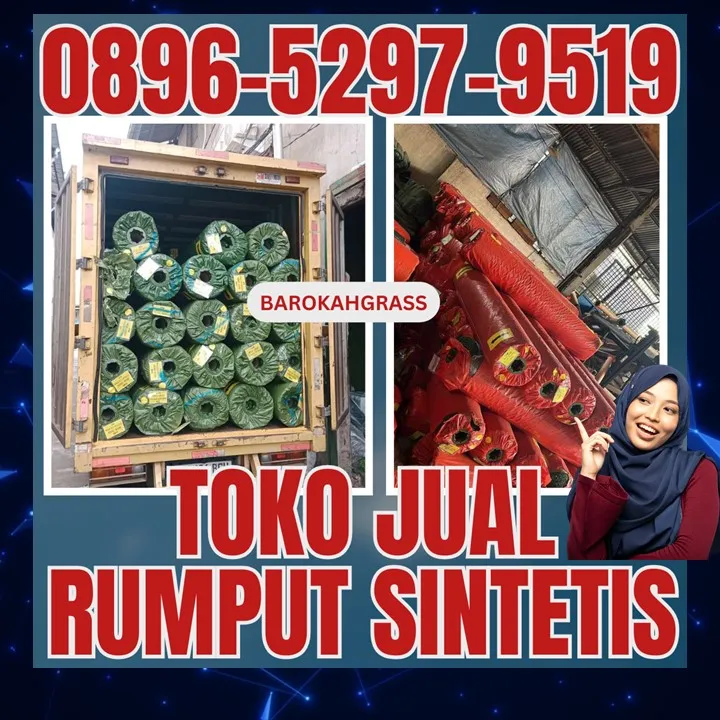 0896-5297-9519 (Bu Diana), Alamat Toko Rumput Sintetis Lebak Cirinten