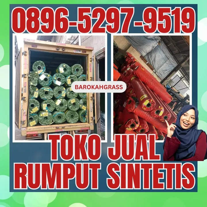 0896-5297-9519 (Bu Diana), Jual Rumput Sintetis Palu Pipikoro