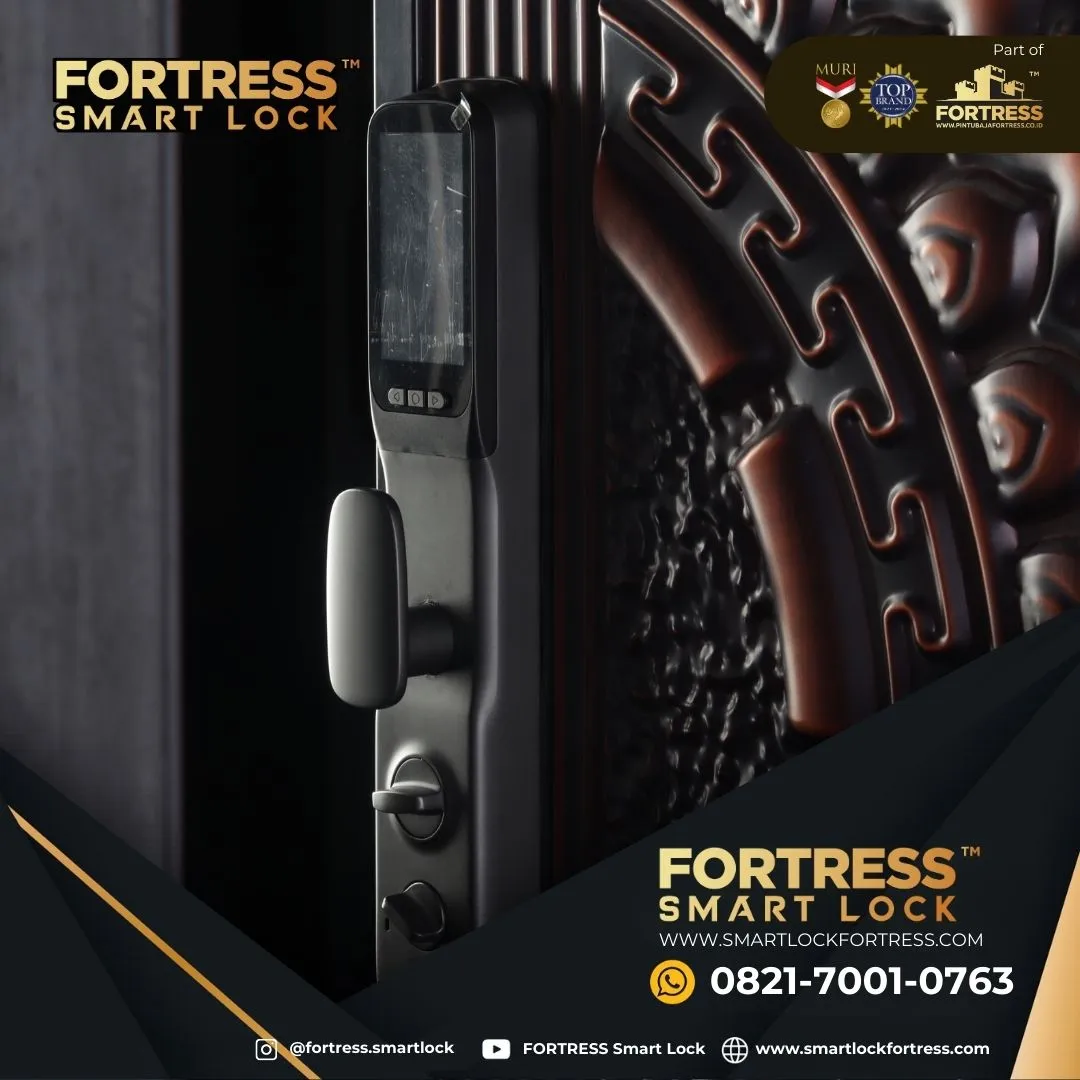 (FORTRESS) Smartlock Lcd Screen Di Palu