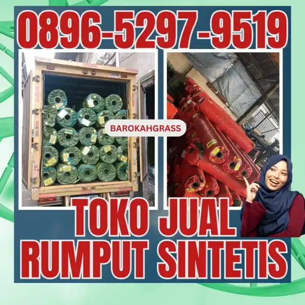 0896-5297-9519 (Bu Diana), Alamat Toko Rumput Sintetis Padang Bayang