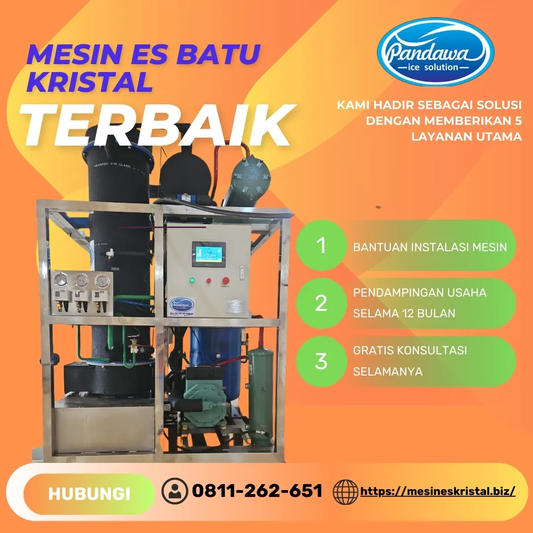 MESIN ES KRISTAL MURAH, LUWU SULSEL