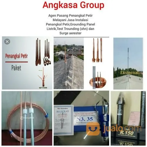 Kantor Gallery Toko Jasa Online Pasang Penangkal Petir Terbaik Untuk Rumah, Villa, Pabrik Di Limbangan, Sukaraja Kabupaten Sukabumi